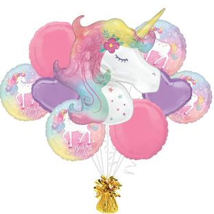 Enchanted Unicorn Foil Balloon Bouquet